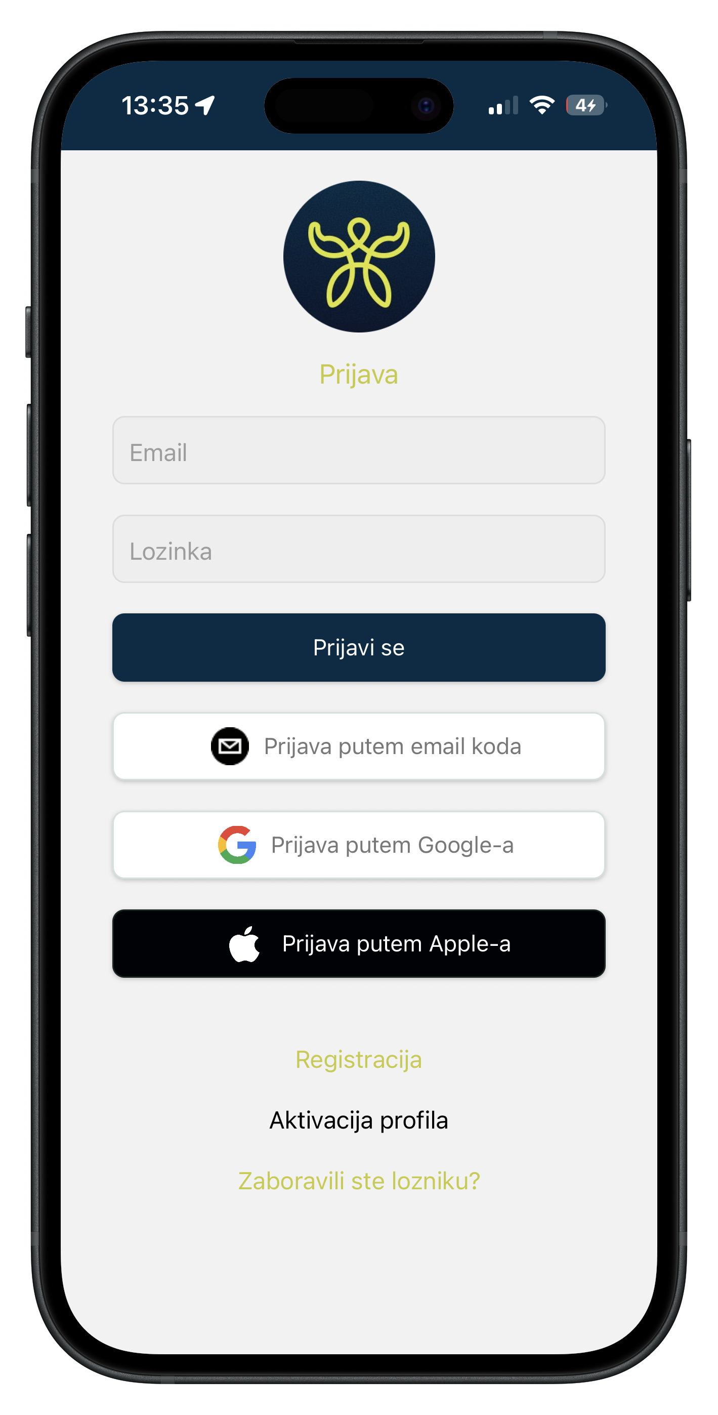 Fitko mobilna aplikacija za studije